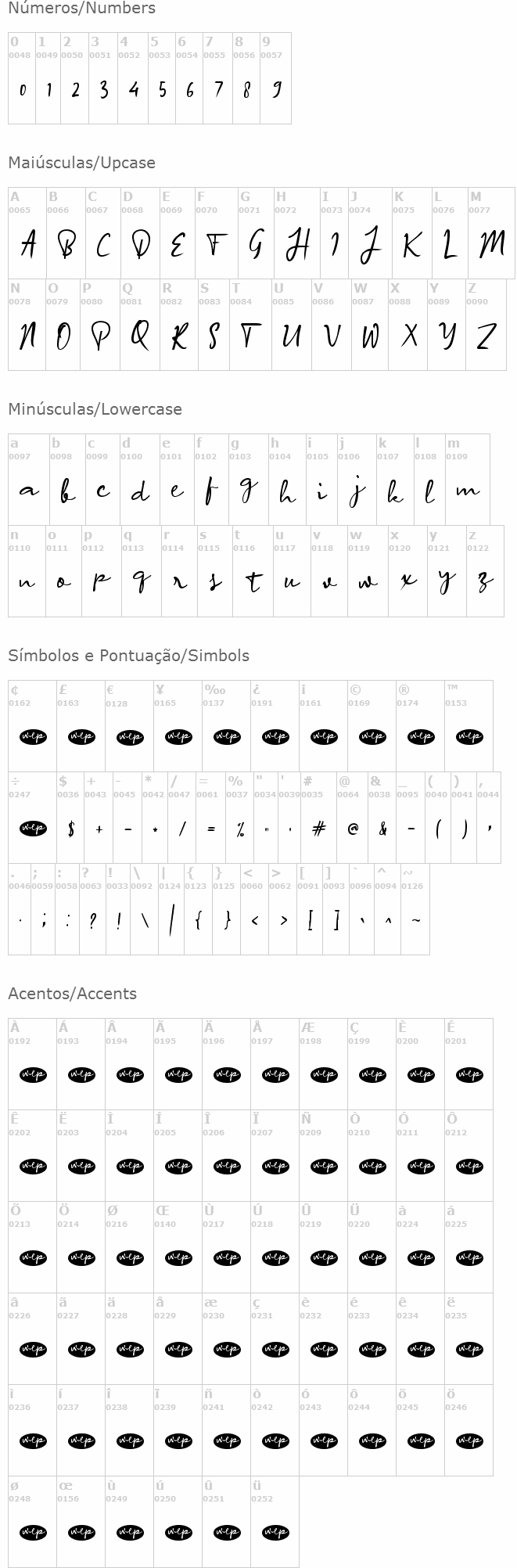 A Arrange Signature