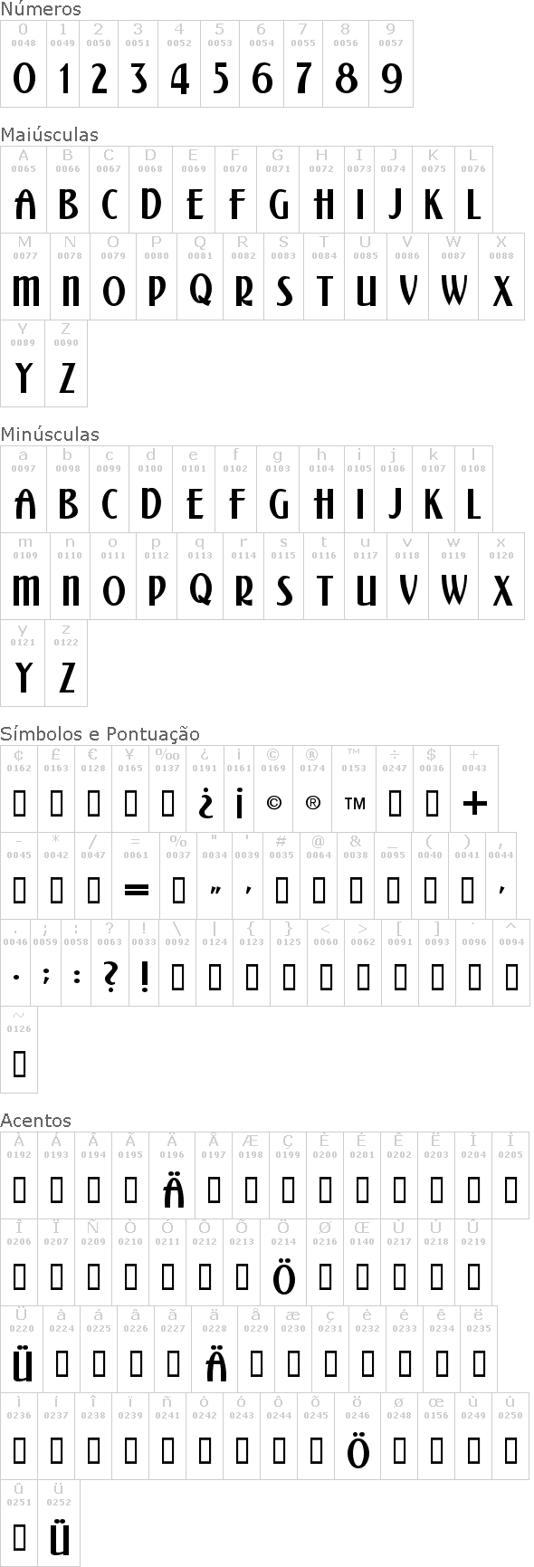 Kalenderblatt Grotesk