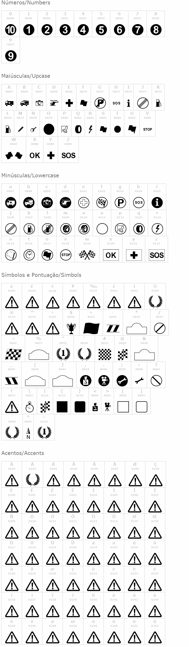 Rally Symbols
