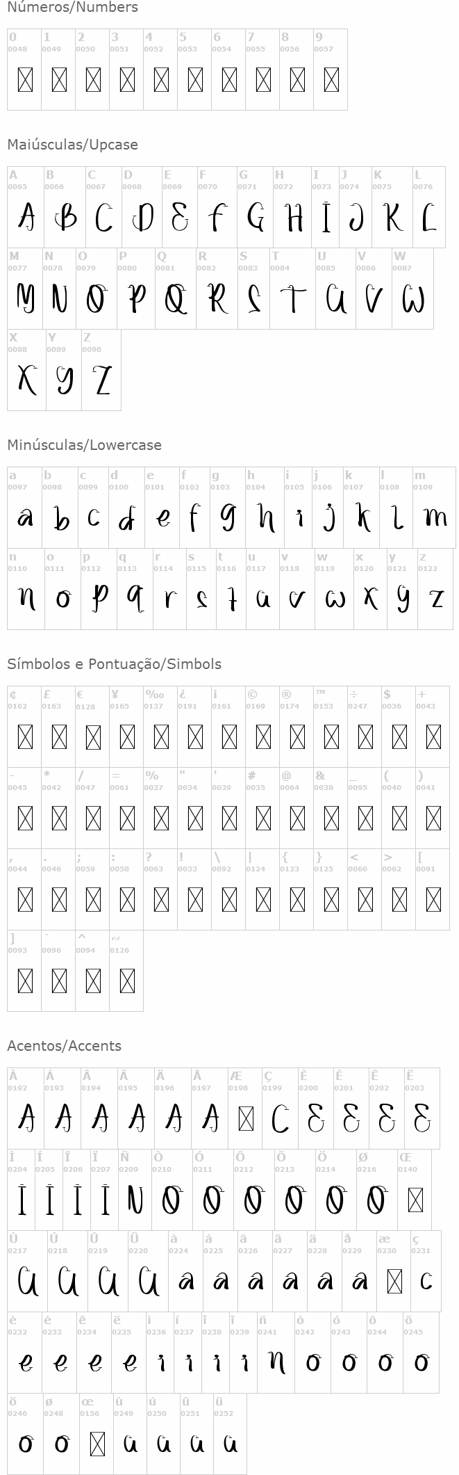 Street Letters