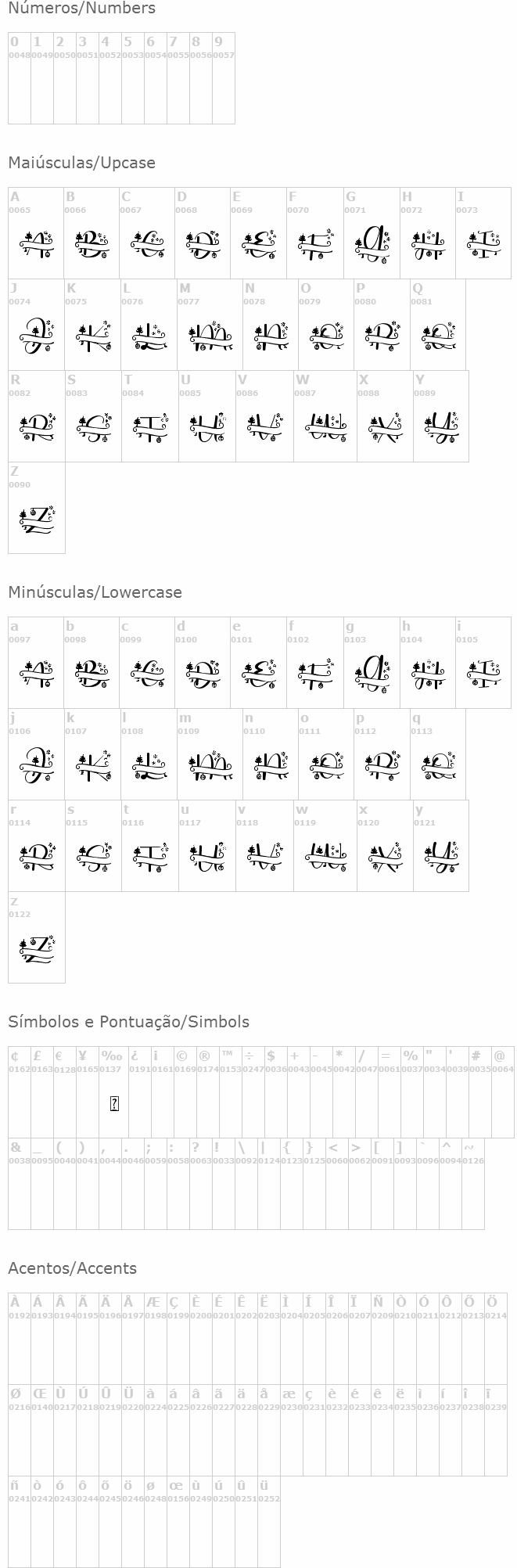 Stunning Christmas Monogram