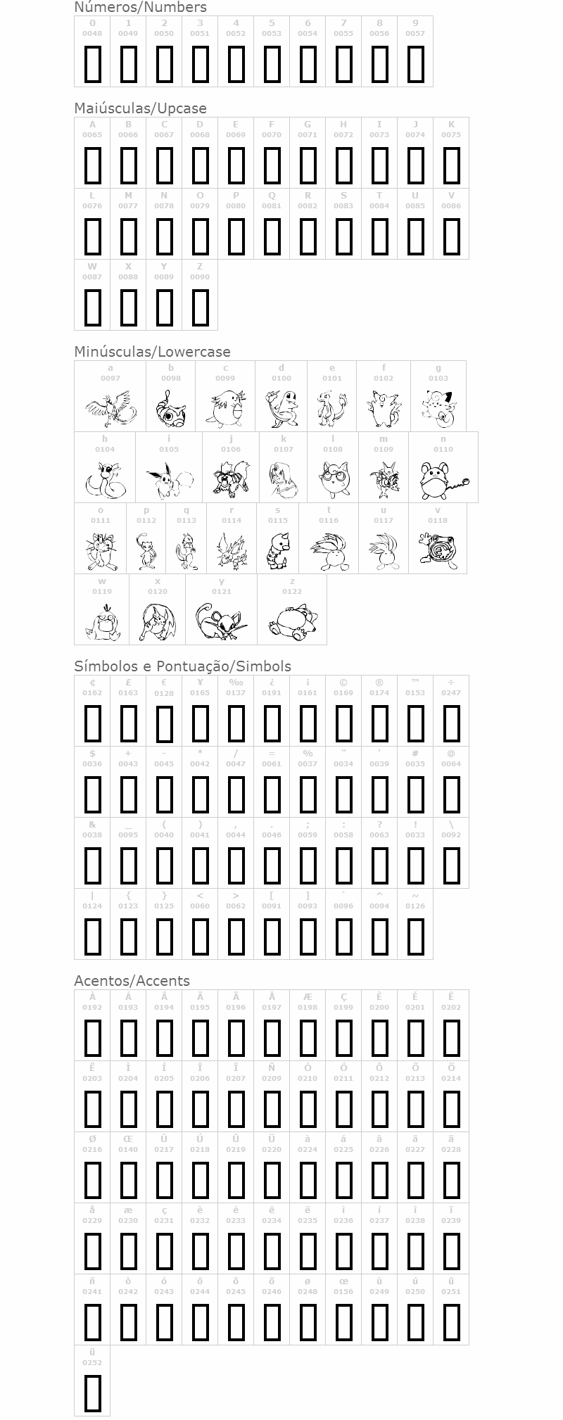 Tyler's Pokemon