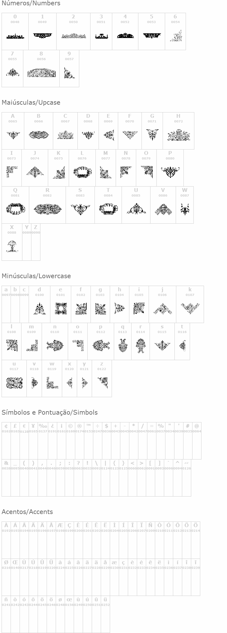 Victorian Free Ornaments